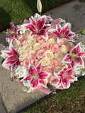 Lily Flower Arrangement